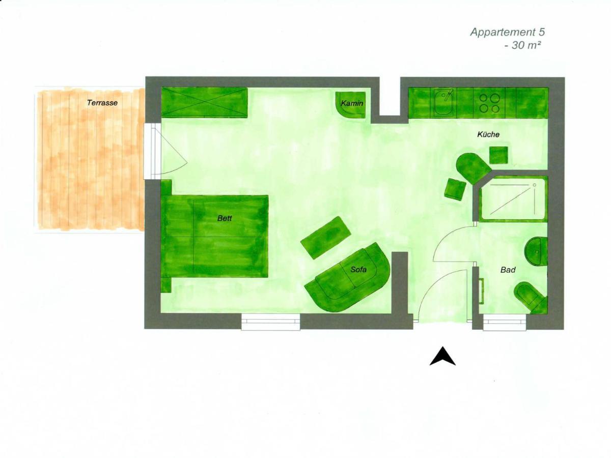 Apartamento Haus Bela Nonnevitz Exterior foto